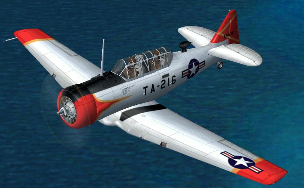 FS2002/FS2004 North American AT-6G Texan