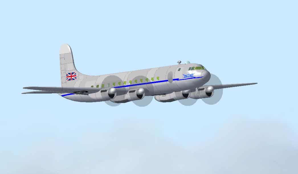 FS2004 Avro Tudor Mk XIII