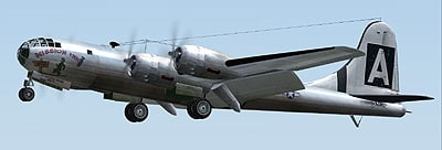 FS2004 B-29B Mission Inn textures only