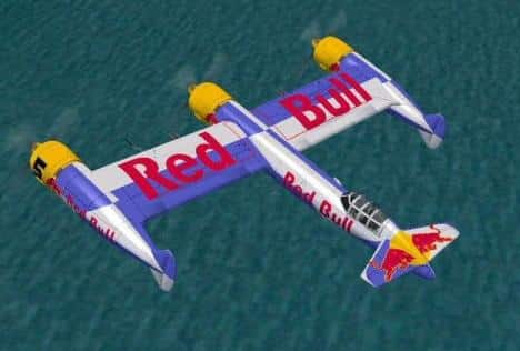 FS2004 Blohm & Voss BV P.170 Red Bull Air Racing Repaint