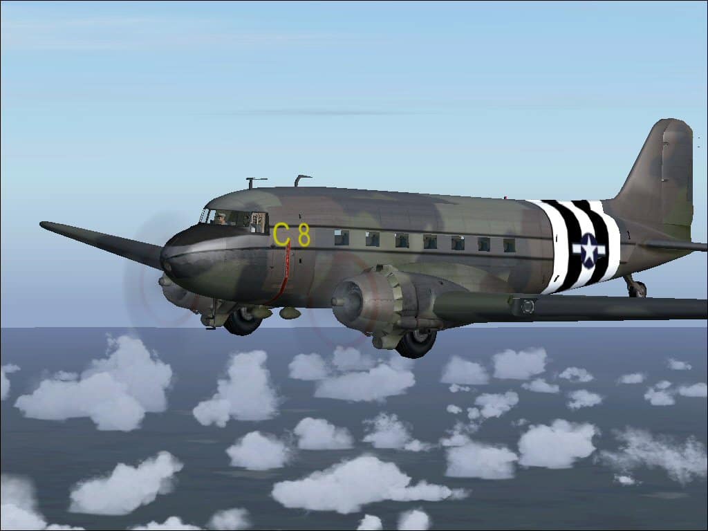 FS2004 C-47 Dakota USAF