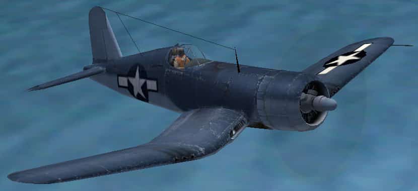 FS2004 F4U-1A Corsair