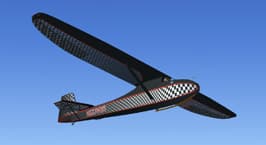 FS2004 Grunau Baby IIb Checkerboard Textures only