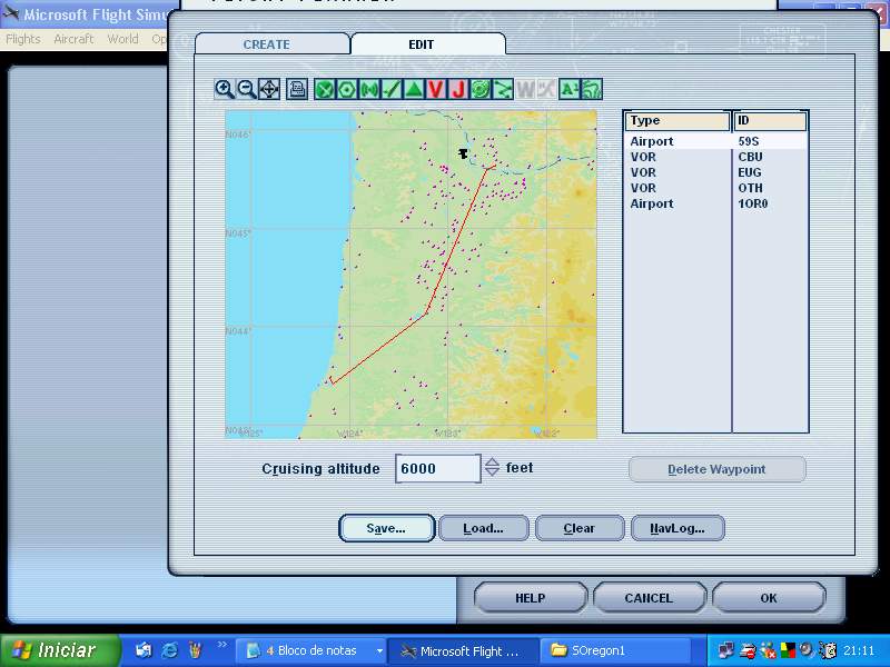 FS2004 Oregon and British Columbia Soaring Scenery