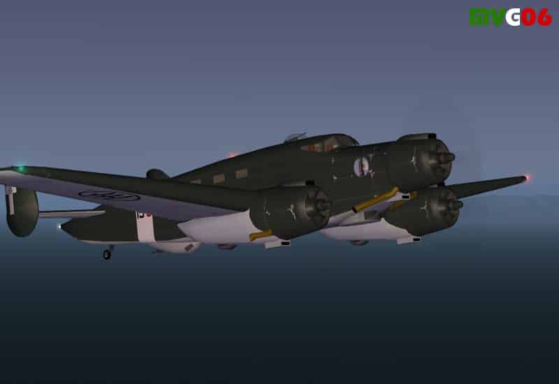 FS2004 Savoia Marchetti SM-84 Royal Italian Air Force Upgrade