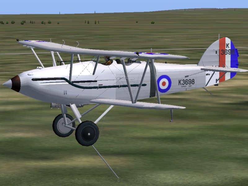FS2004. Hawker Audax