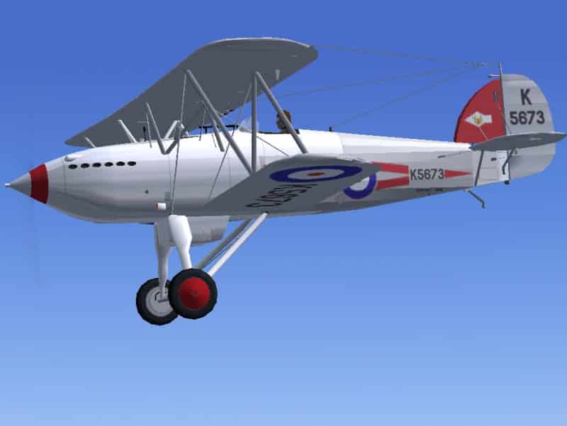 FS2004. Hawker Fury Mk I
