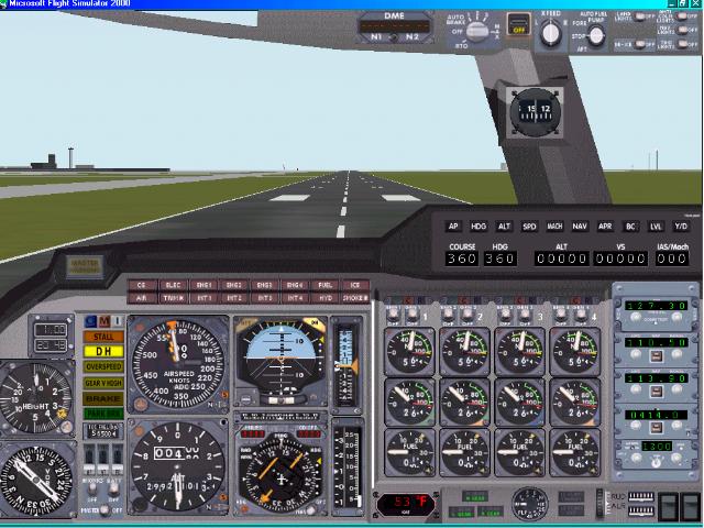 FS2k-Generic panel for 4 engine jet airliner and similar planes