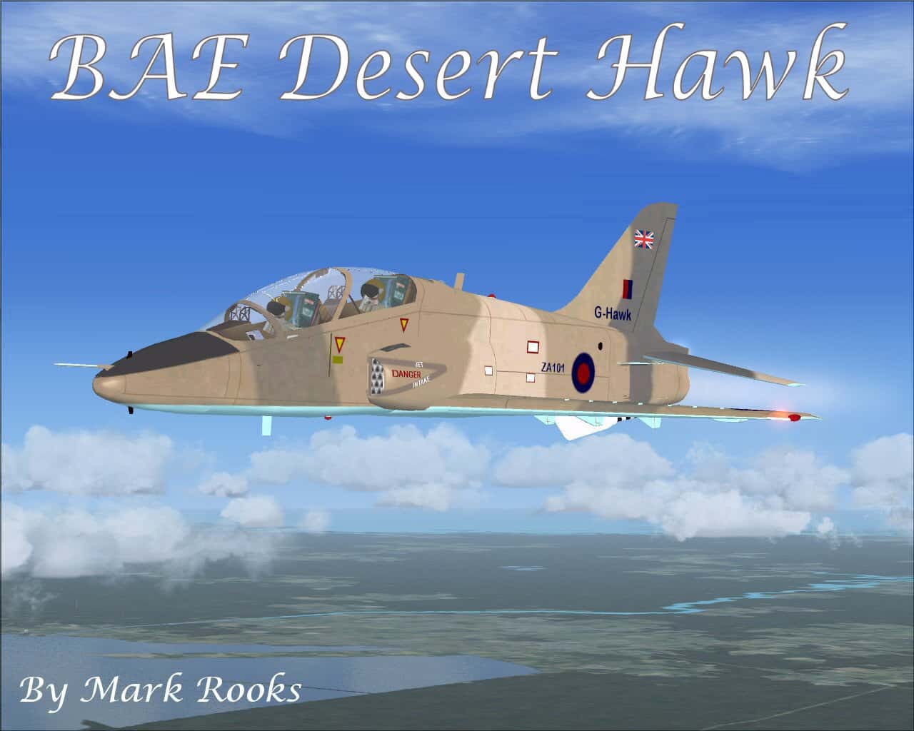 FSX BAE Hawk RAF Desert