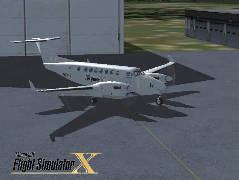 FSX Beech KingAir 350 FSX Livery Texture Only