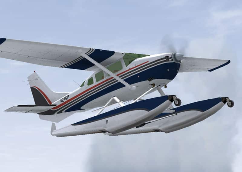 FSX Carenado Cessna 206 Float N245IP Textures