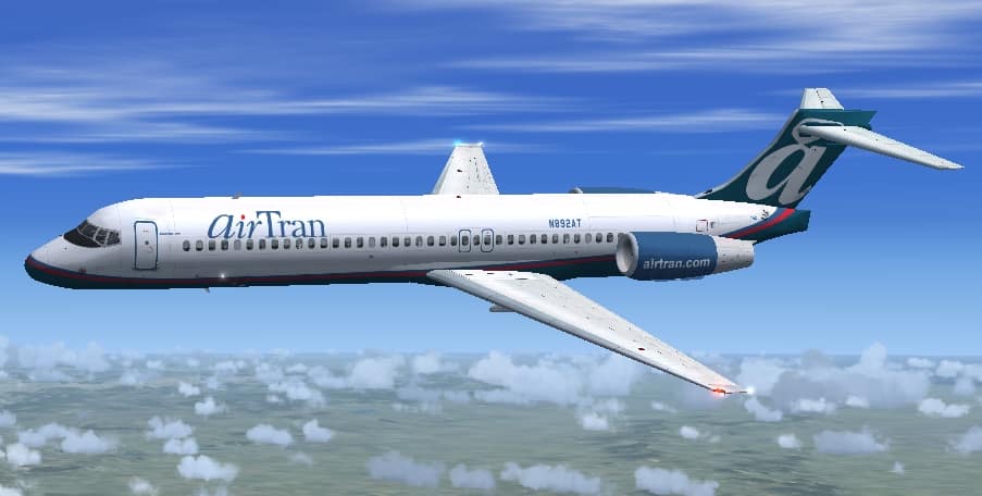FSX Jet City Aircraft B717-200 Update