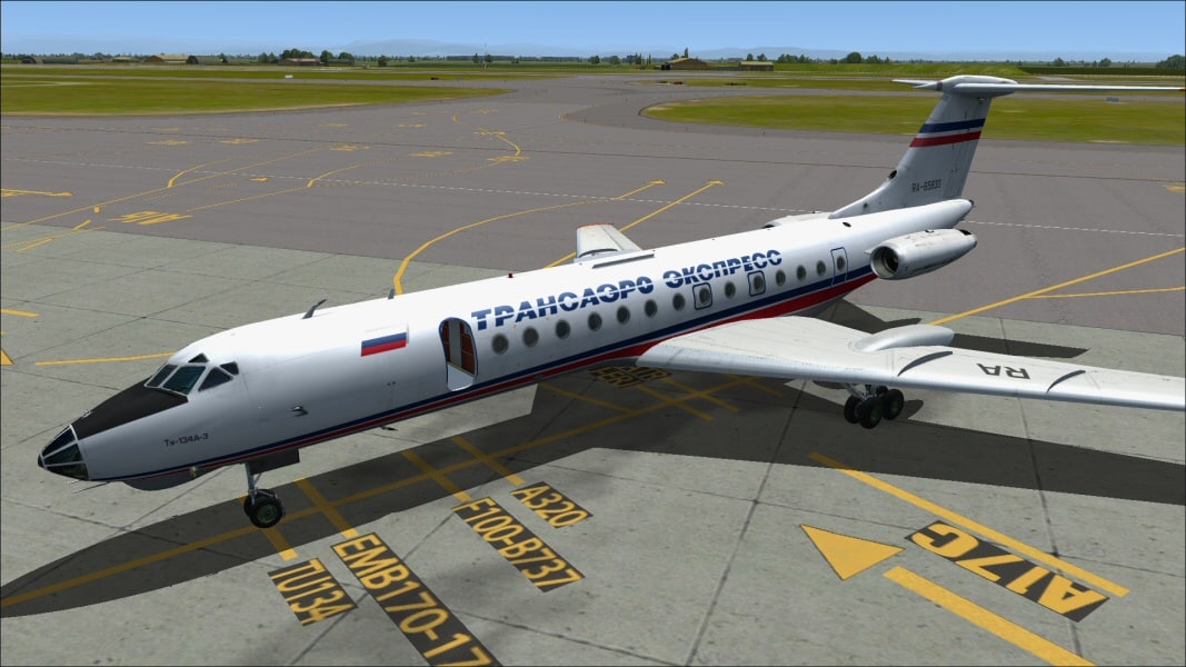 FSX Tu-134 Aeroflot