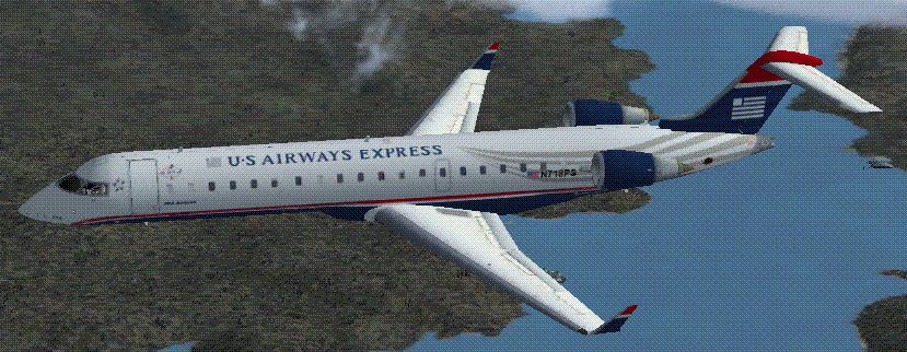 FSX USA Airlines Textures Package for CRJ-700