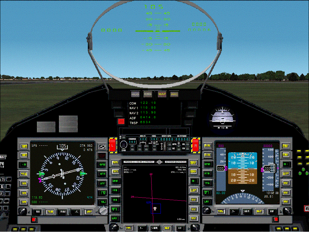 Fs2002 Panel Eurofighter Typhoon EFA-2000