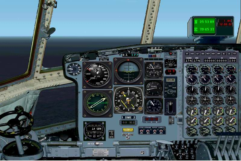 H C-130/ EC-130V Hercules Panel FS2000/FS2002