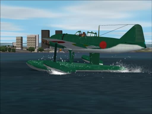 Kawanishi N1K1 Kyofu fighter Floatplane for FS2002