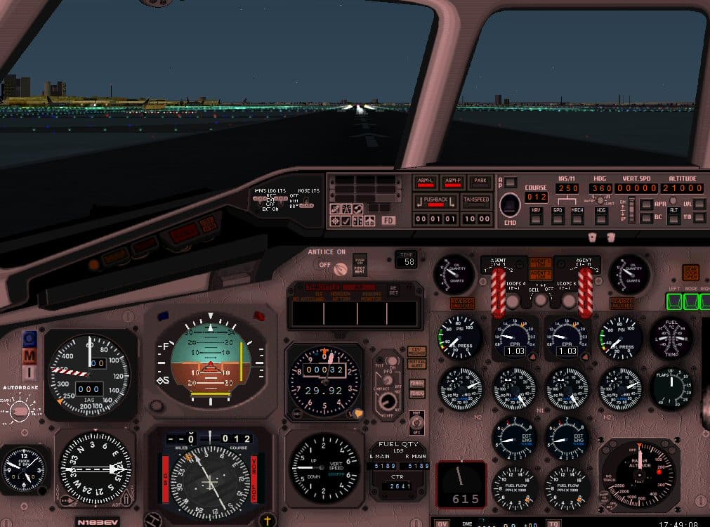 McDonnell Douglas MD-80 Series Control Panel for FS2002 PRO