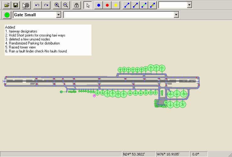 Modified AFCAD for Jimmy Martin’s Rock Sound International airport