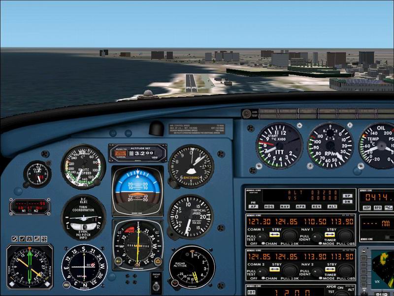 Piper Najevo Chieftan panel (fs2002)