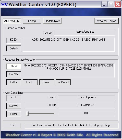 Weather Center v1.0 “Novice”