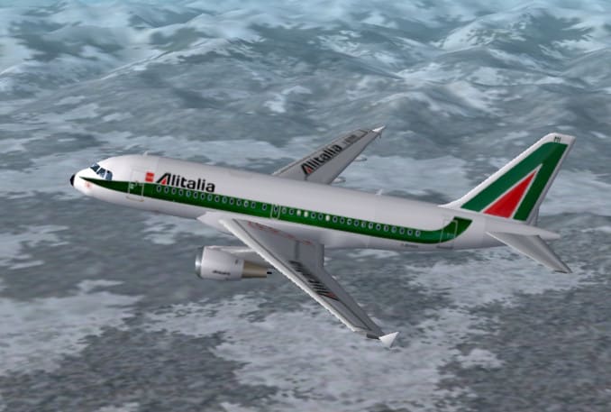 Alitalia A319 (I-BIMI)