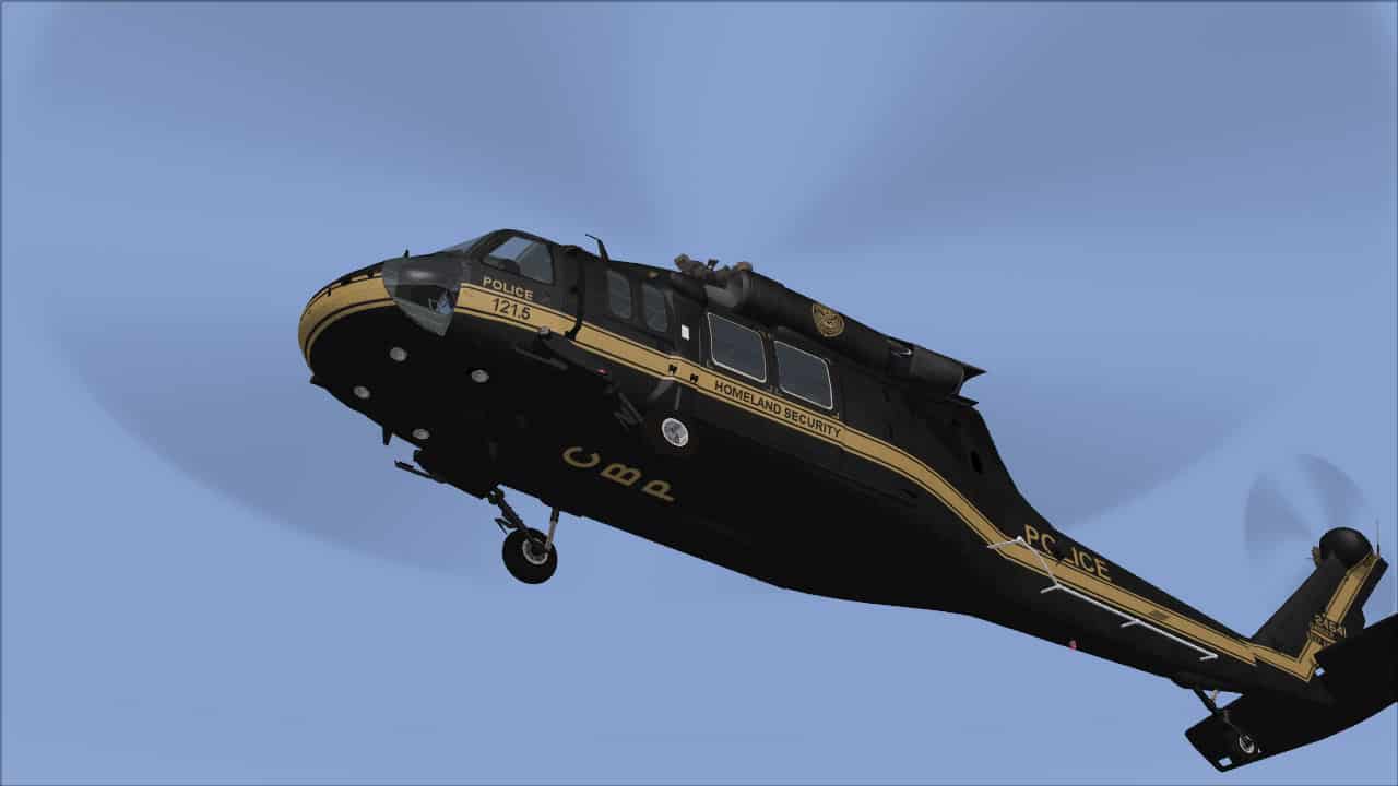 Alphasim Homeland Security Blackhawk Texture sets
