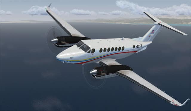 Beech King Air 350 Raptor VA Textures
