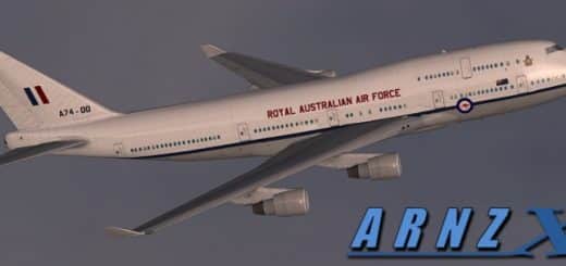 Boeing 747-400 RAAF Textures
