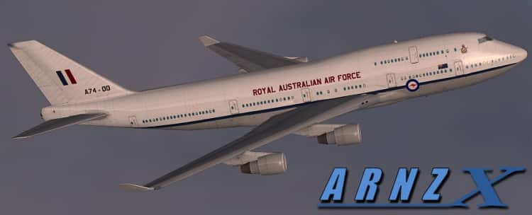 Boeing 747-400 RAAF Textures