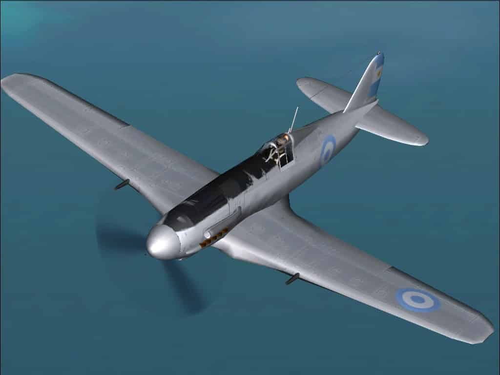 CFS2/FS2002/Fs2004 FIAT G.55 Centauro Argentine Textures