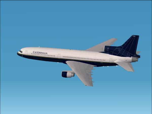 Caledonian Transitional/Hybrid Lockheed L1011
