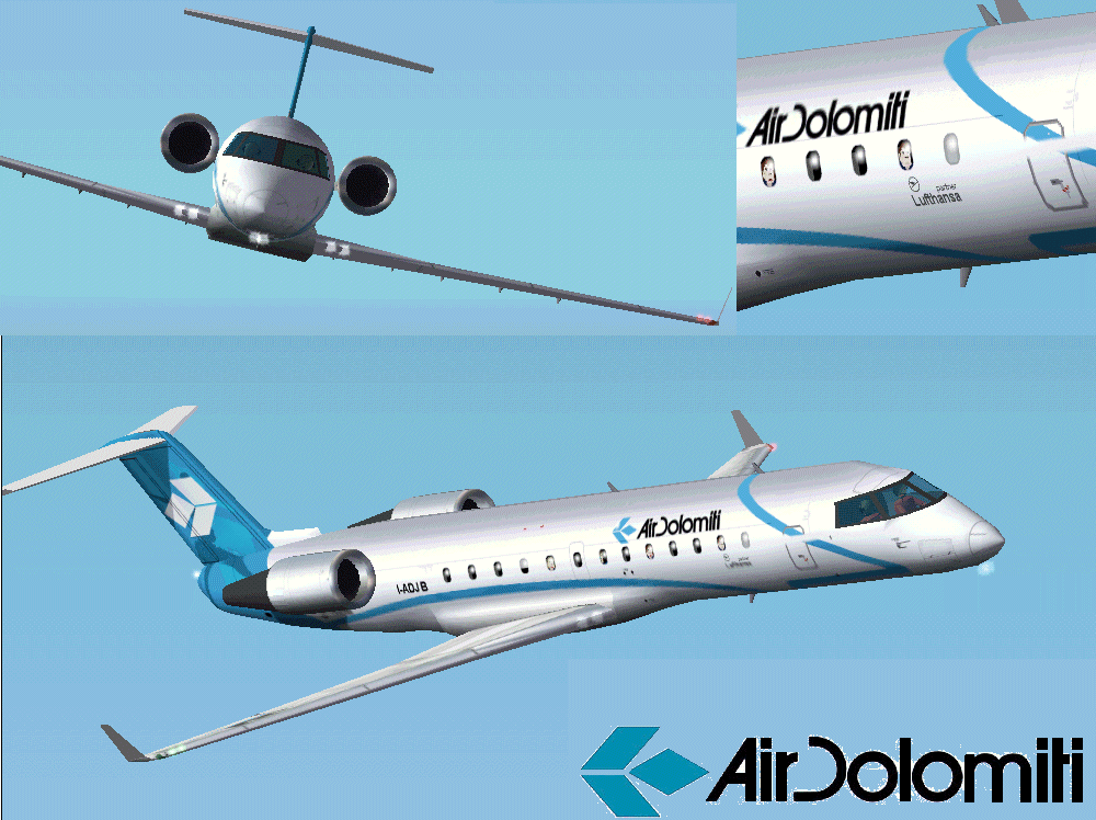 FS 2000/2002 AIR DOLOMITI CRJ200
