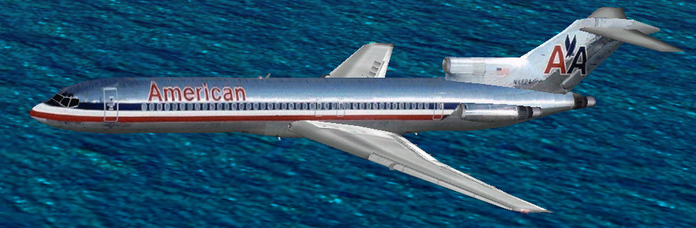 FS2000/2002 American B727-200