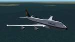 FS2000/2002 Boeing 747-400 in Lufthansa in old colors