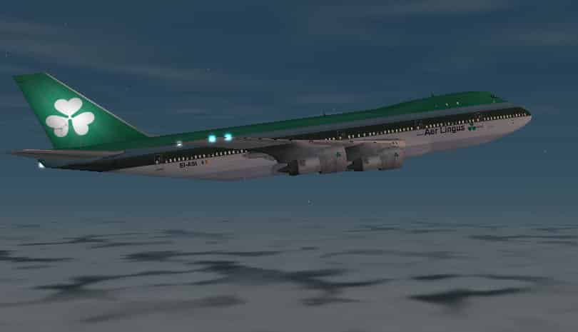 FS2000/FS2002 Project Opensky BOEING 747-100 Aer Lingus