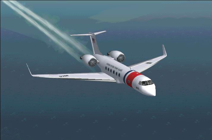 FS2000/FS2002 Virtual US Coast Guard C-37A “Coast Guard-01”