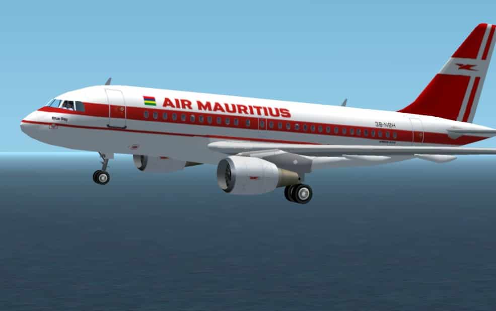 FS2002 A319-112 AIR MAURITIUS