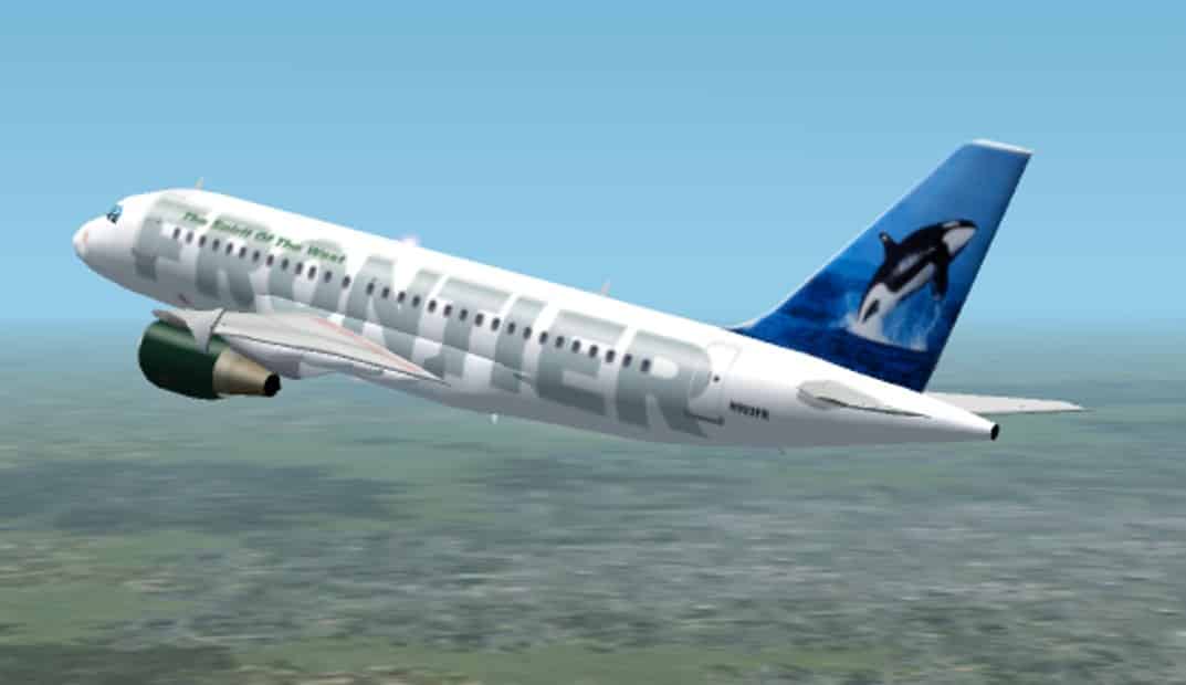 FS2002 A319-112 FRONTIER N903FR