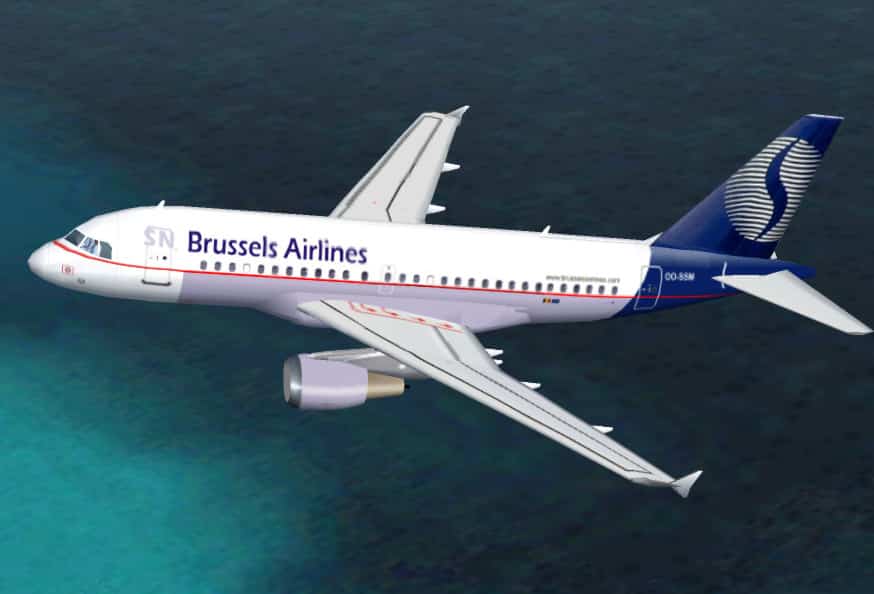 FS2002 A319 SN Brussels Airlines
