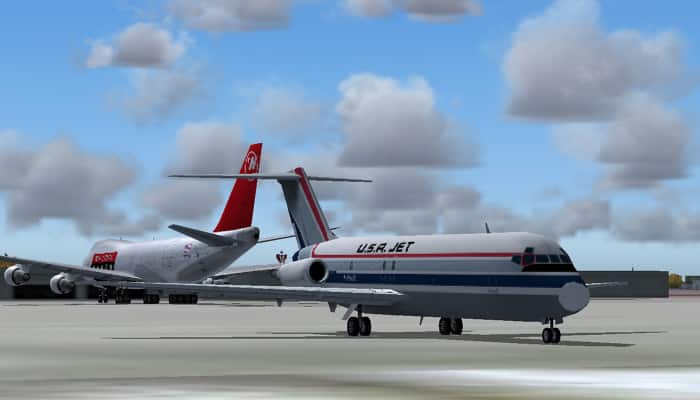 FS2002 AI Aardvark DC-9-30 USA