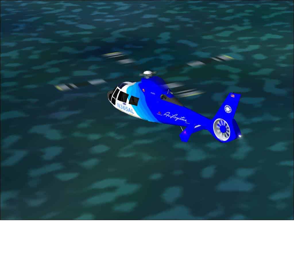 FS2002 AS365N3 Dauphin Air Logistics