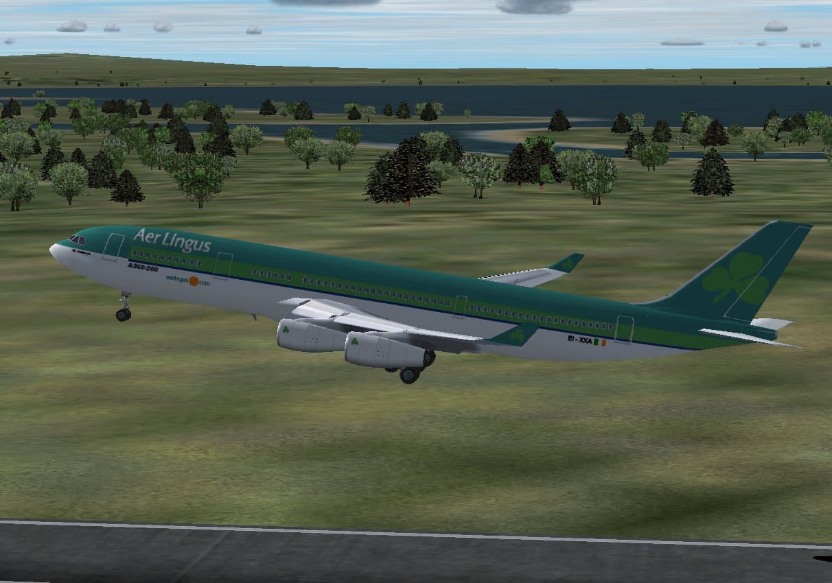 FS2002 Aer Lingus A340-200