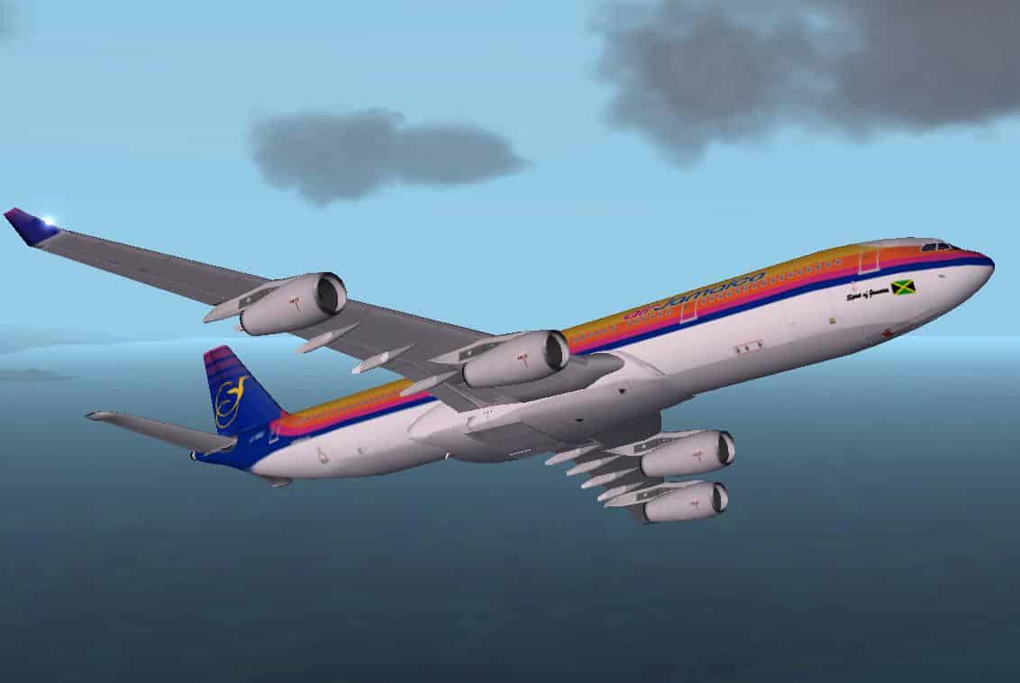 FS2002 Air Jamaica A340-313