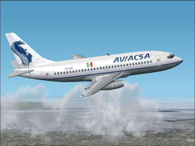 FS2002 B737-200 Aviacsa