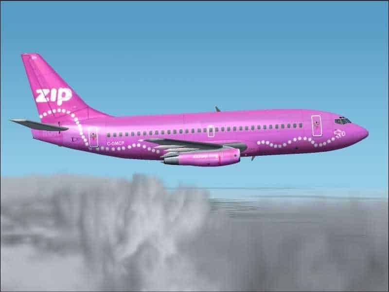 FS2002 B737-200 ZIP