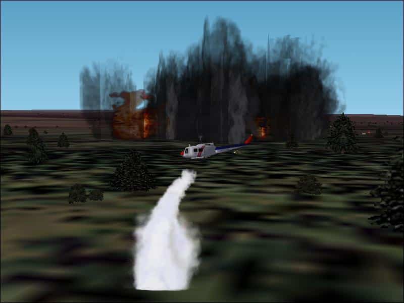 FS2002 Bell 205 Seminole County Sherrif Department, California