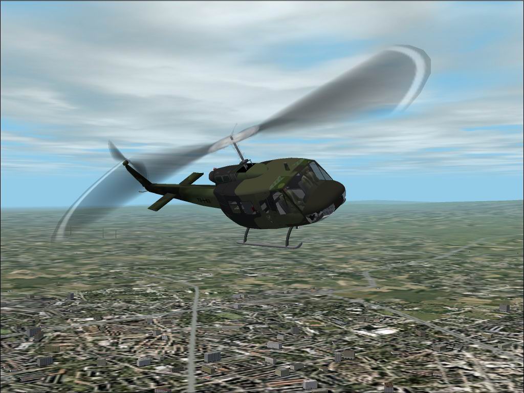 FS2002 Bell UH-1D German Army