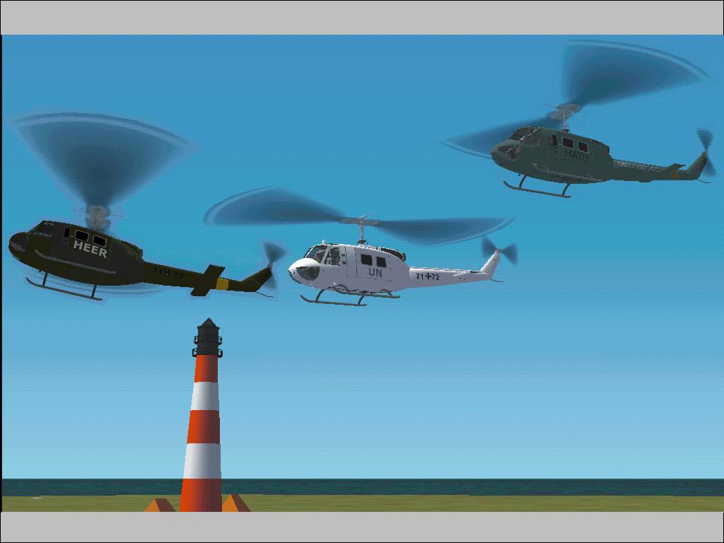 FS2002 Bell UH-1H package (UN;BGS;HEER)