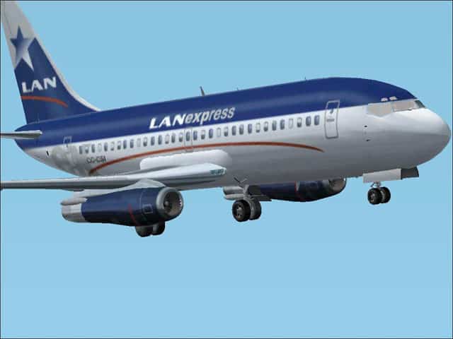 FS2002 Boeing 737-200 LAN Express
